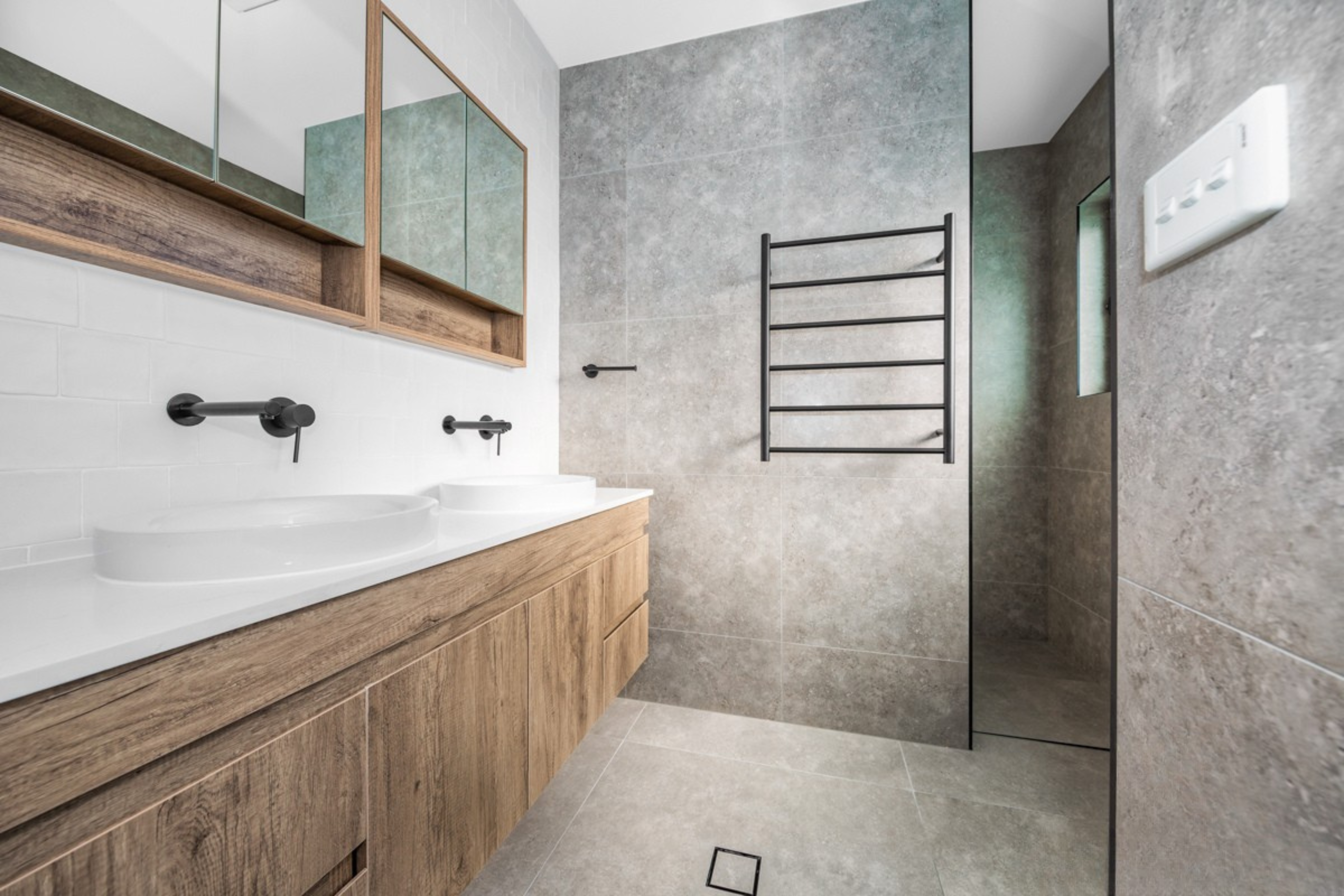 Custom ensuite renovation Canberra, BBS Homes